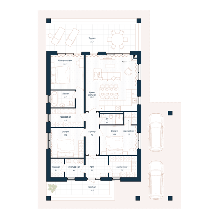 КП Ziggurat Country Club, Руза | Коттеджный поселок «Зиккурат Кантри Клаб» на берегу Рузского водохранилища